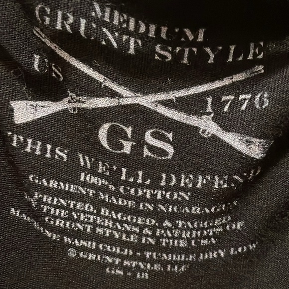 Grunt Style Pistol Packing Mama Black T-Shirt Women’s Size Medium - Picture 4 of 5